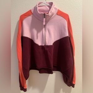 Free People Split Second Half-Zip - XS